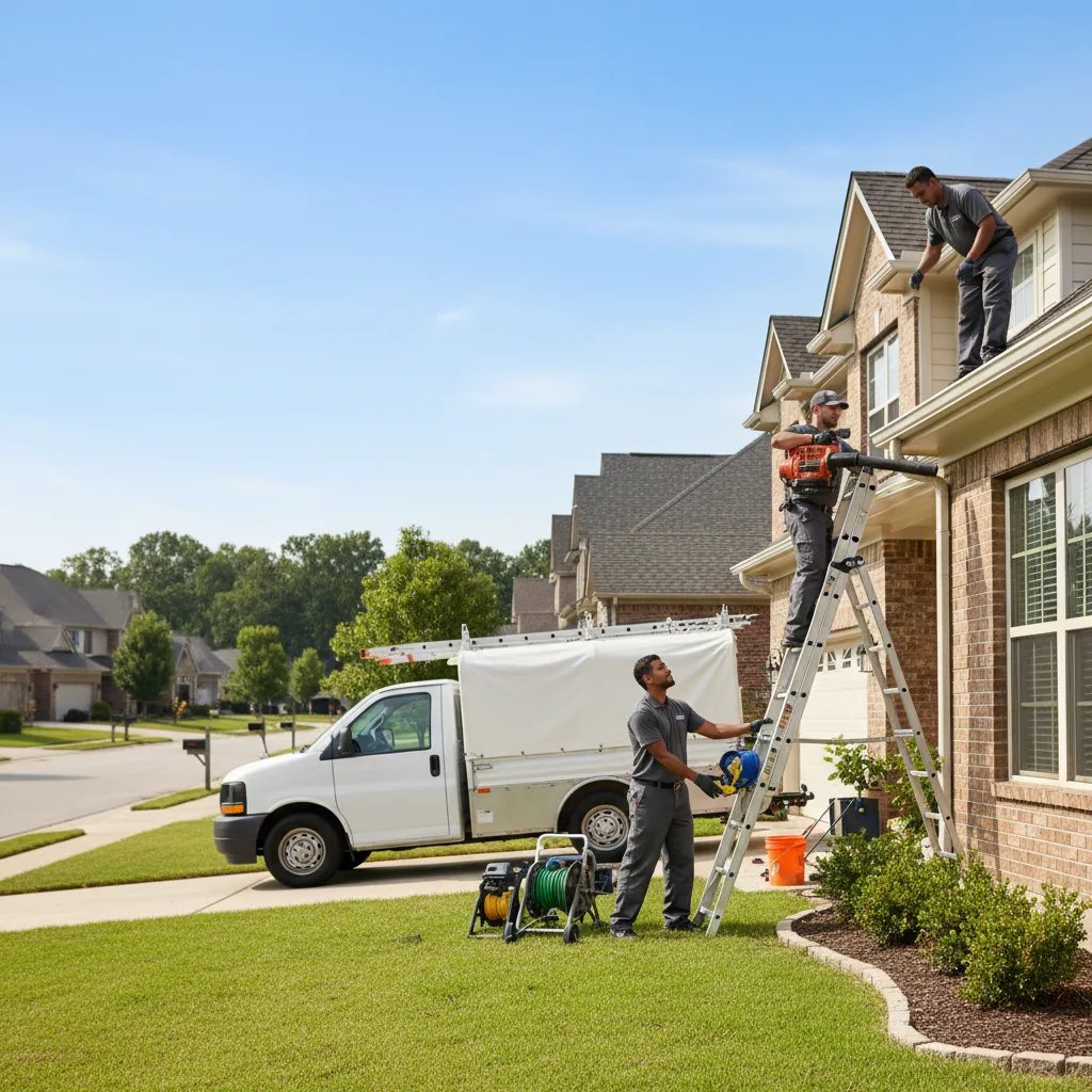 Home Gutter Service in Lockbourne, OH near me